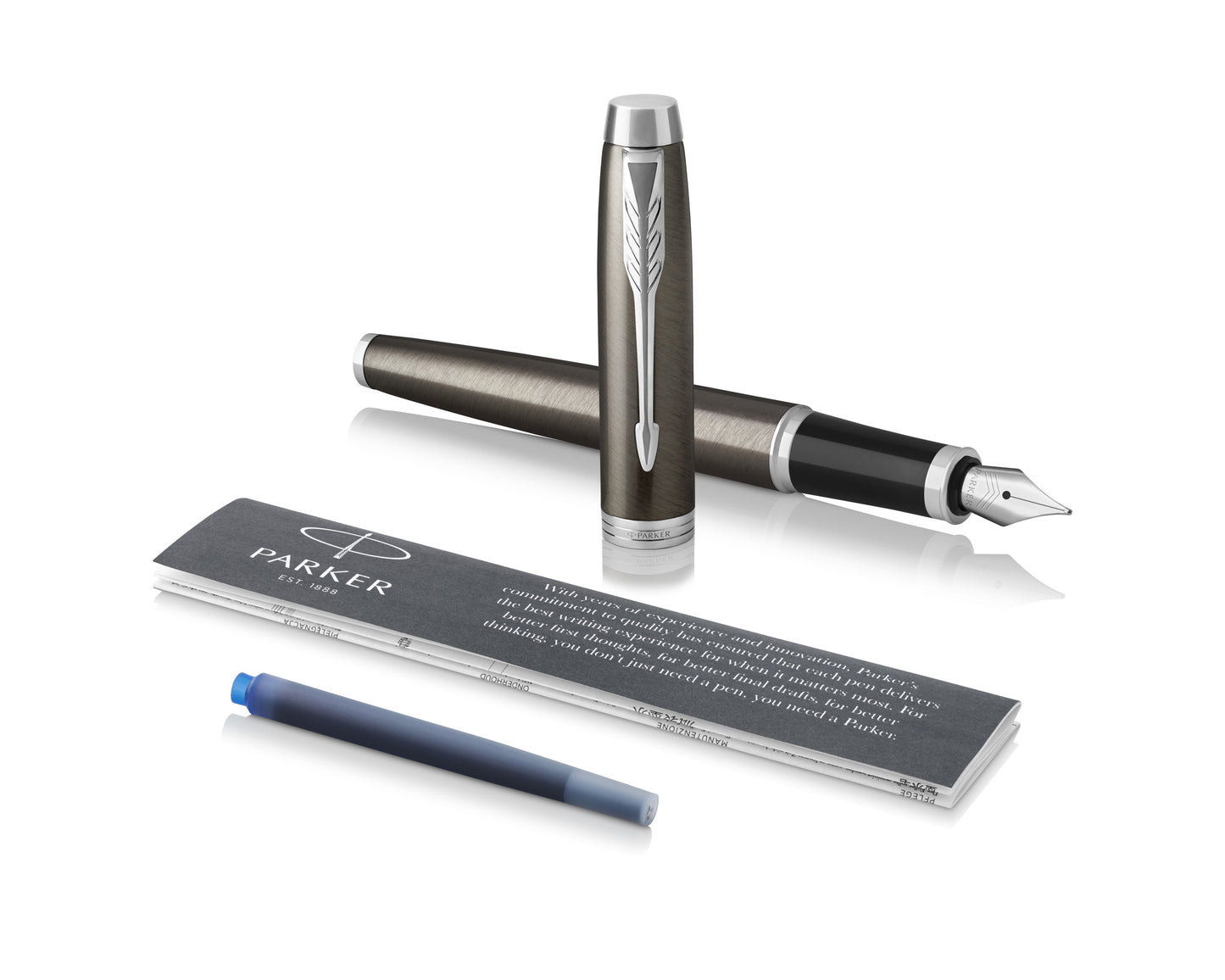 Parker IM Essential Dark Espresso CT Fountain Pen