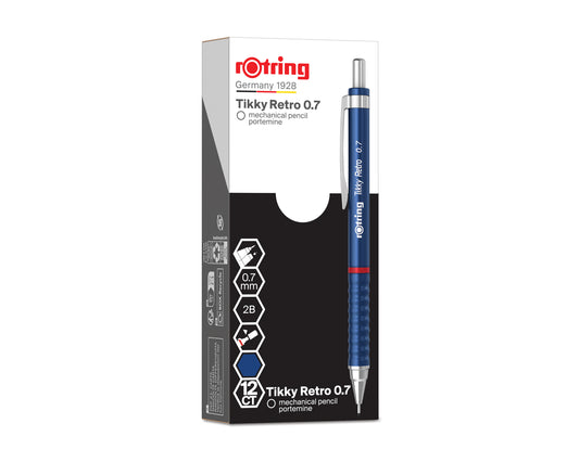 rOtring Tikky Retro Blue Mechanical Pencil 0.7mm