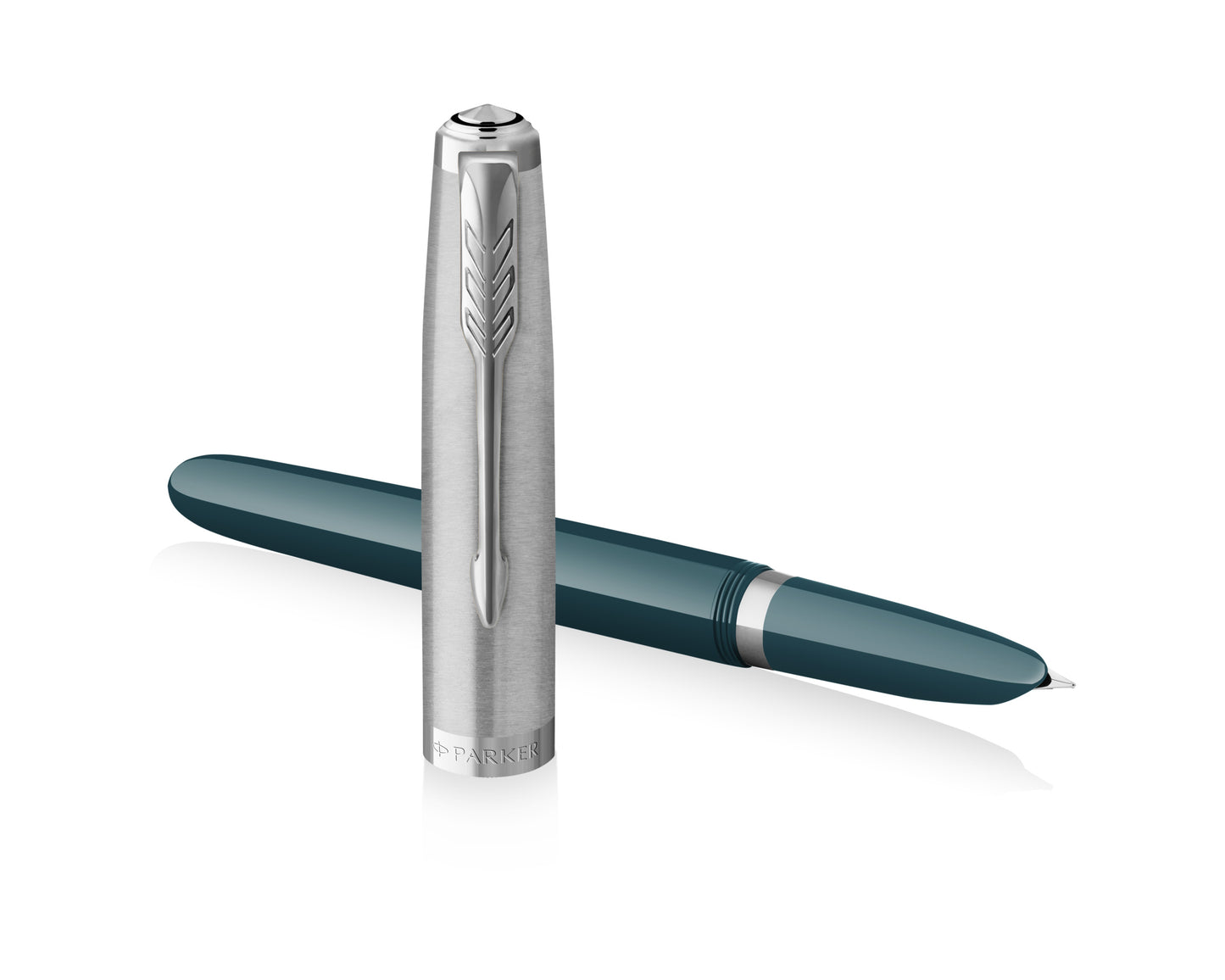 Parker 51 Teal Acrylic CT Fountain Pen