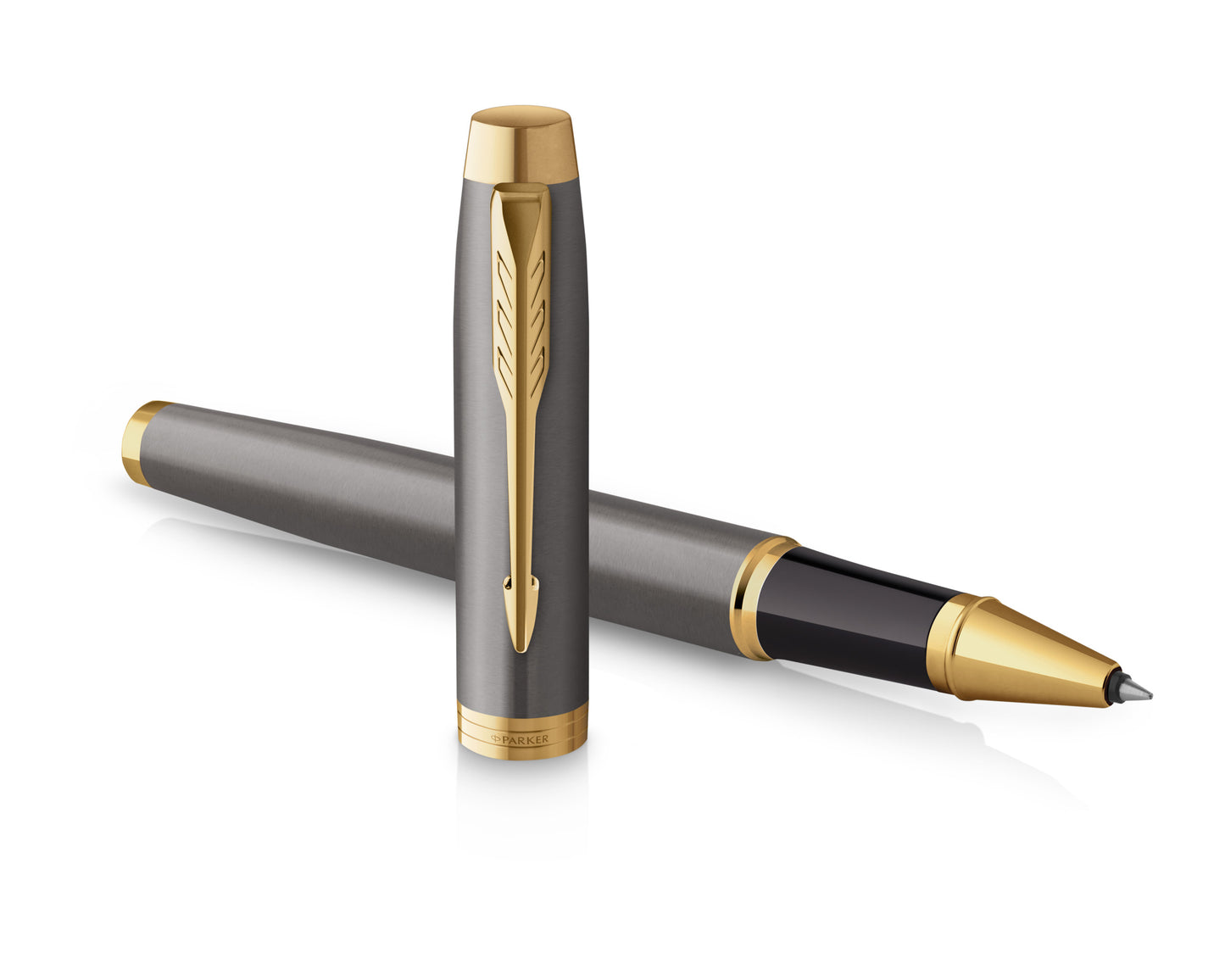 Parker IM Grey Lacquer GT Rollerball Pen with Gift box