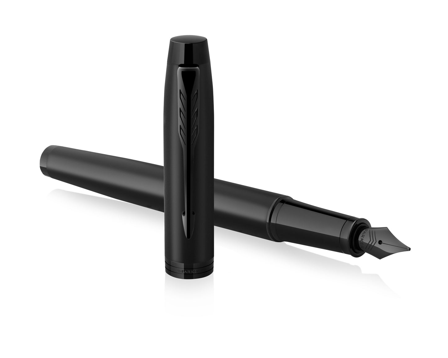 Parker IM Matte Black Lacquer BT Fountain Pen