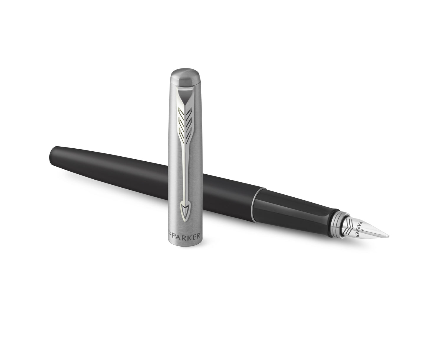 Parker Jotter Bond Street Black CT Fountain Pen Medium nib in Gift Box
