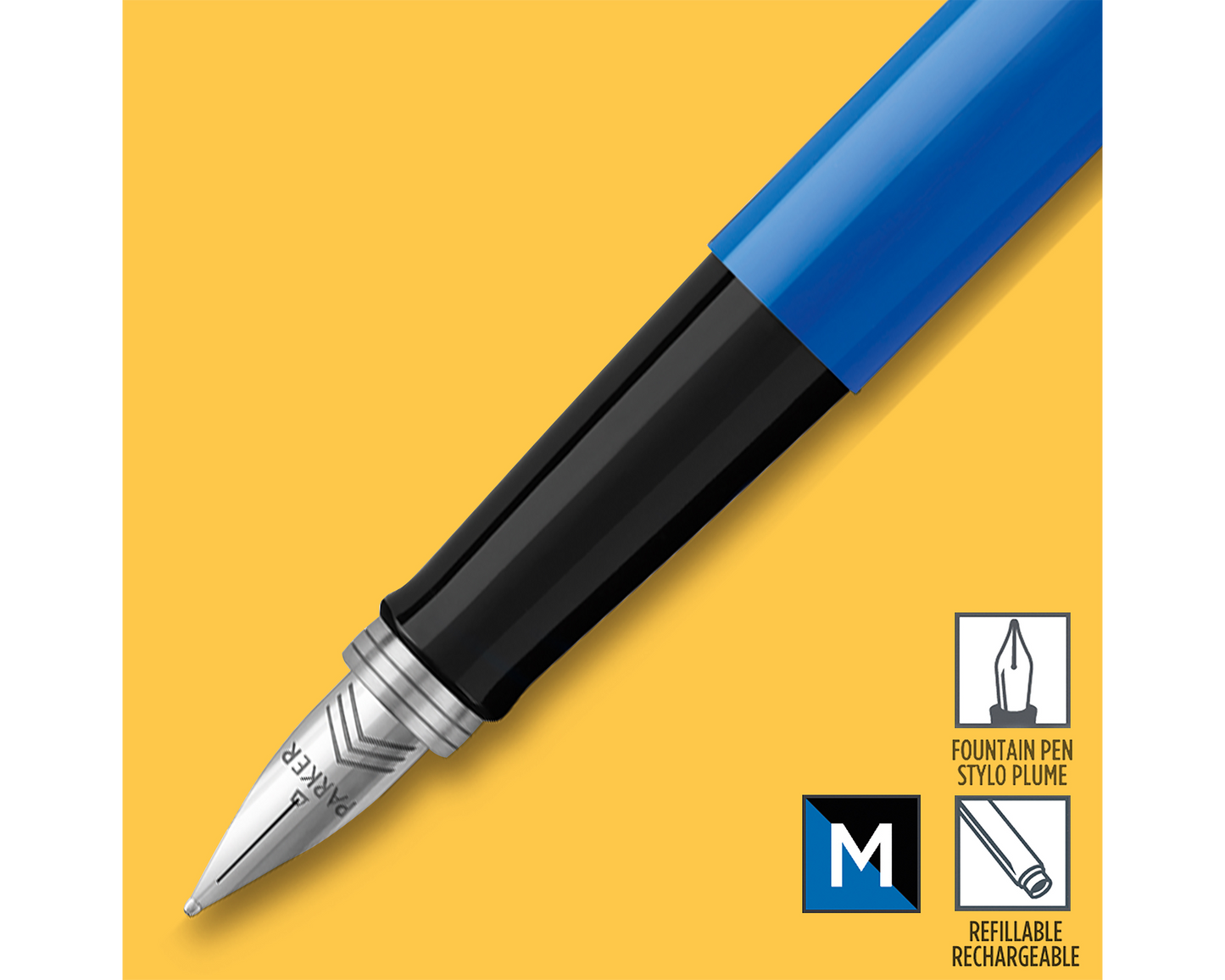 Parker Jotter Originals Blue CT Fountain Pen