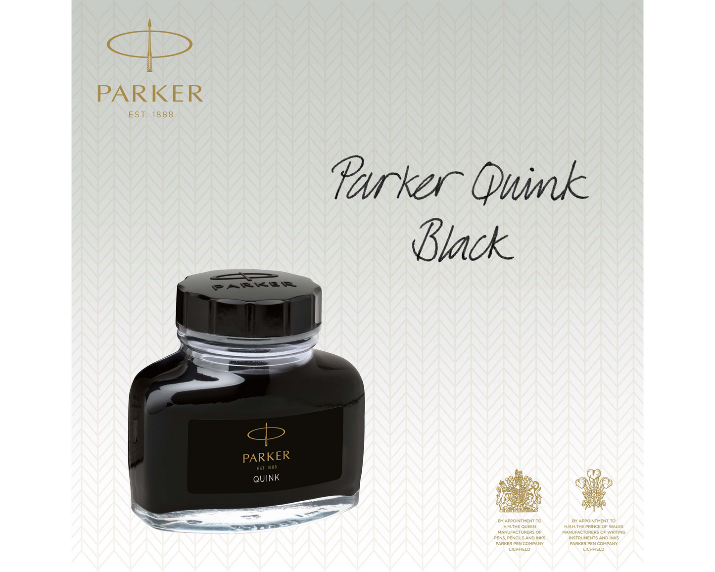 Parker Quink Black Ink Bottle