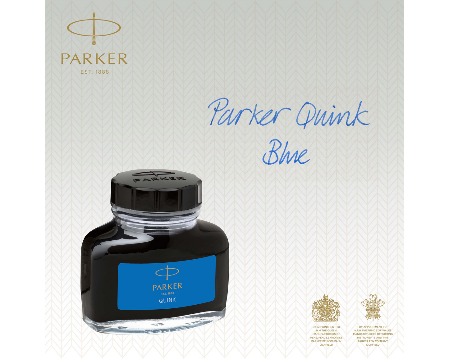 Parker Quink Washable Blue Ink bottle