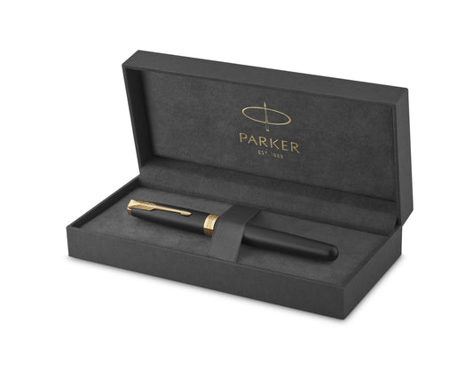 Parker Sonnet Matte Black GT Rollerball Pen