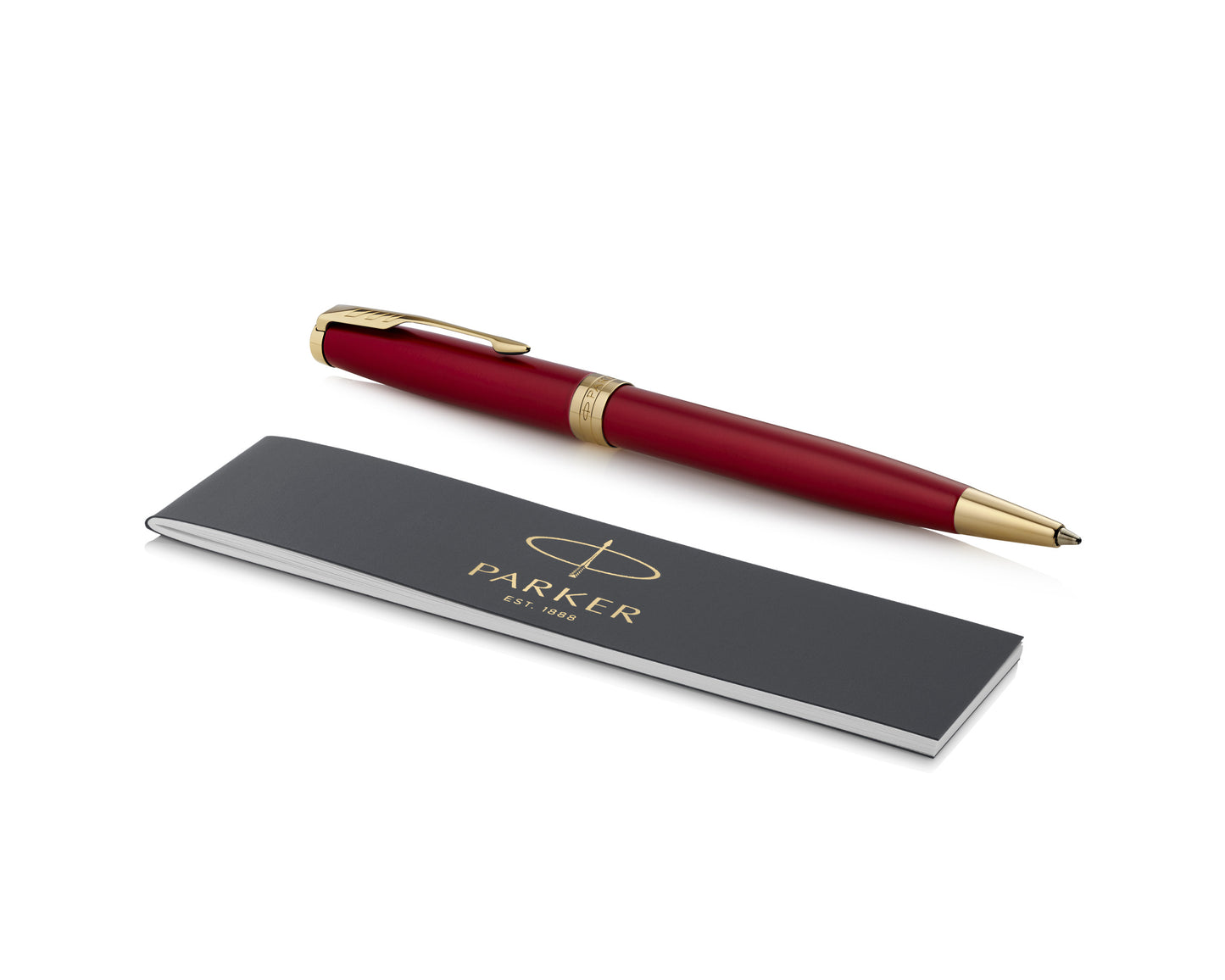 Parker Sonnet Red Lacquer GT Ballpoint Pen