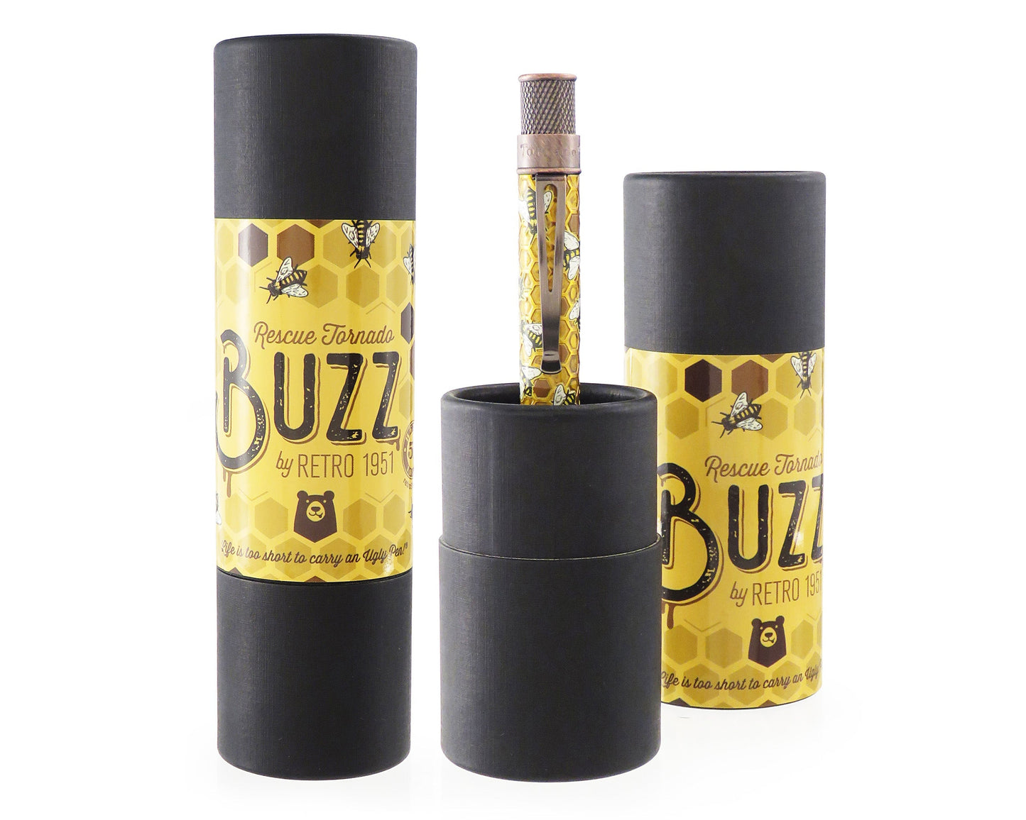 Retro51 Tornado™ Rescue "Buzz" Honeybee Ballpoint Pen