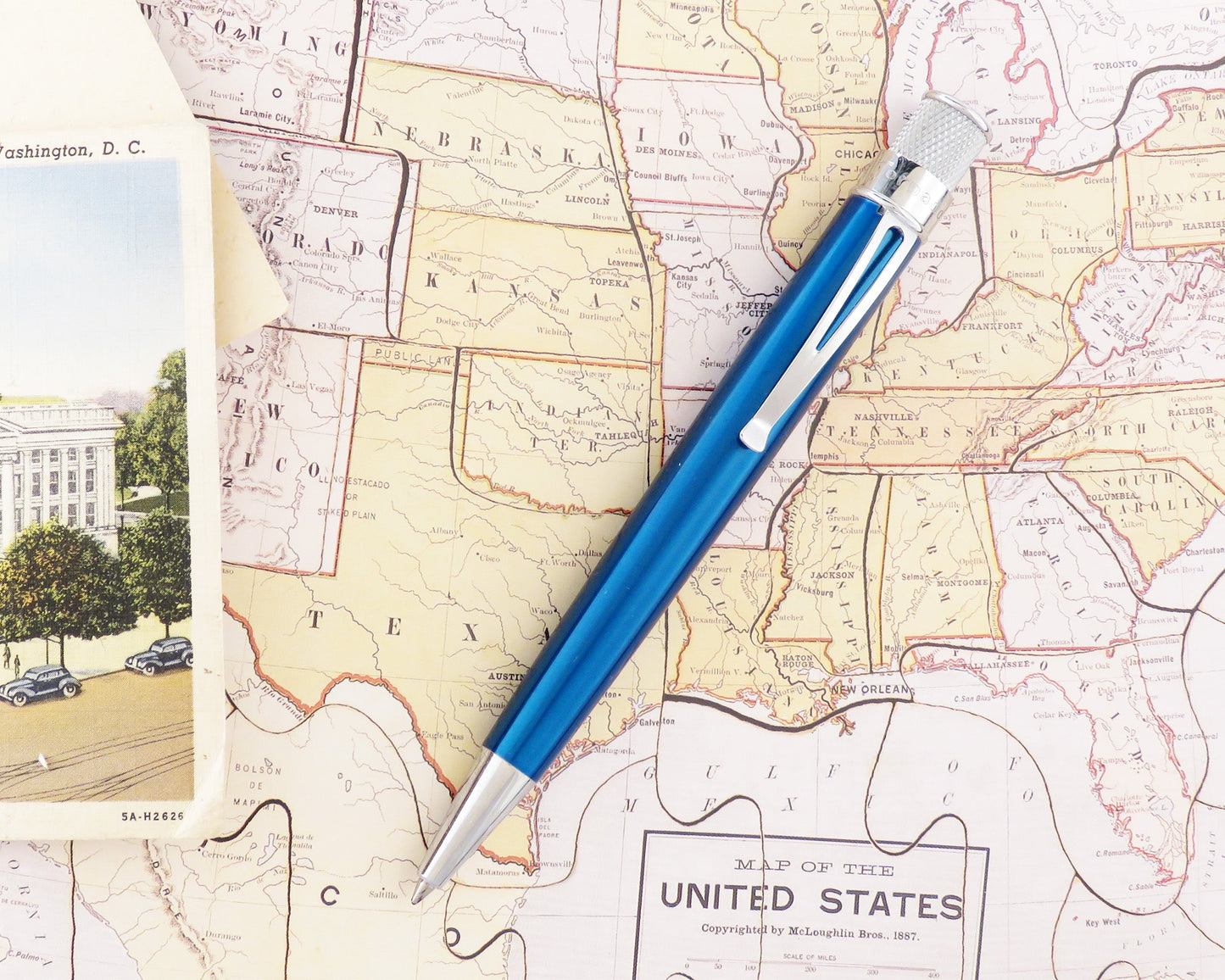 Retro51 Tornado™ Classic Lacquer Peacock Rollerball Pen