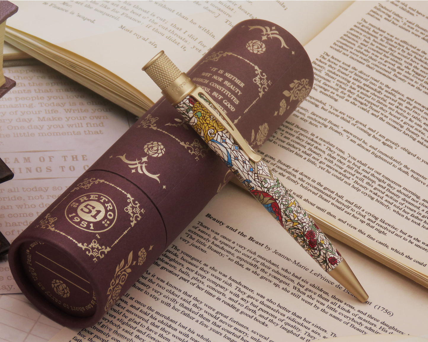 Retro51 Beauty and The Beast Tornado™ Rollerball Pen