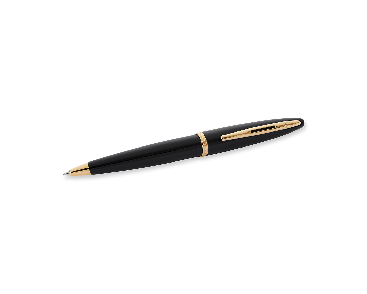 Waterman Carène Black Gold Trim Ballpoint Pen
