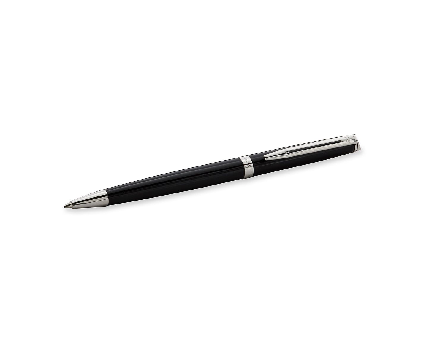 Waterman Hémisphère Black Chrome Trim Ballpoint Pen