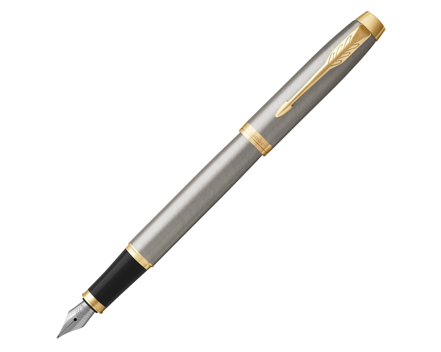 Parker IM Essential Brushed Metal GT Fountain Pen