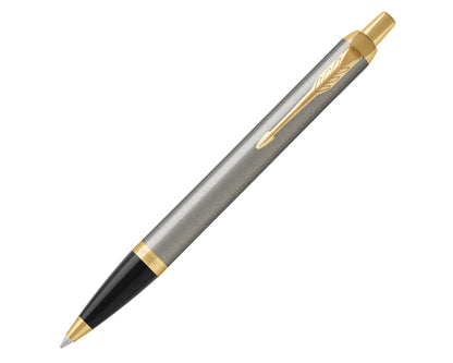 Parker IM Essential Brushed Metal GT Ballpoint Pen