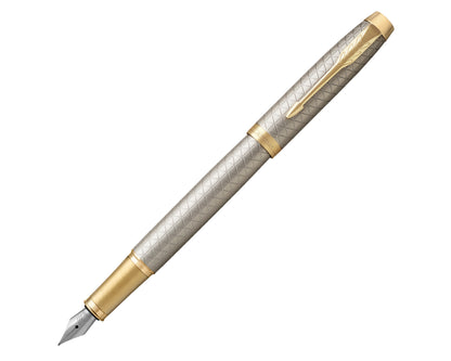Parker IM Essential Premium Warm Silver GT Fountain Pen