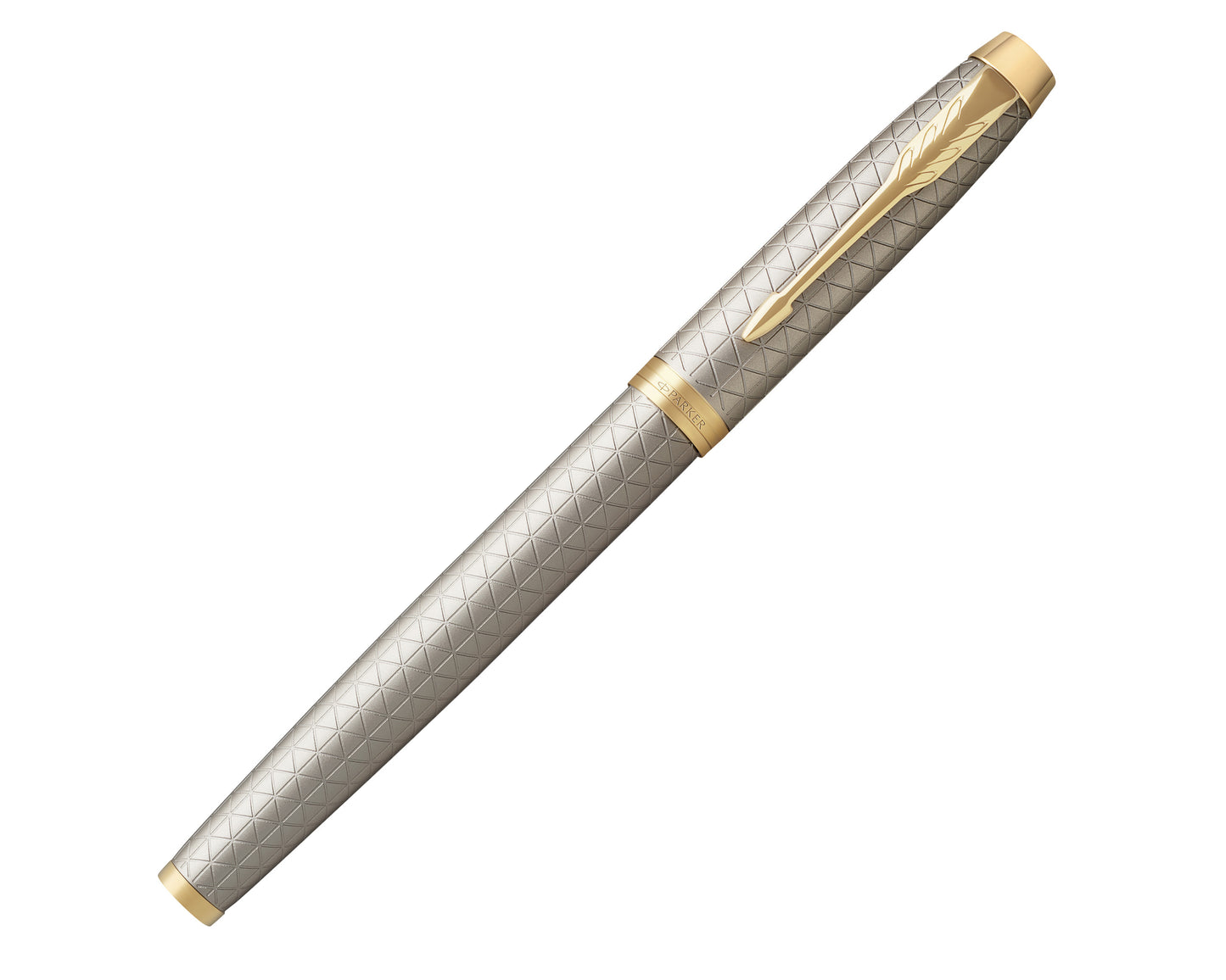 Parker IM Essential Premium Warm Silver GT Fountain Pen