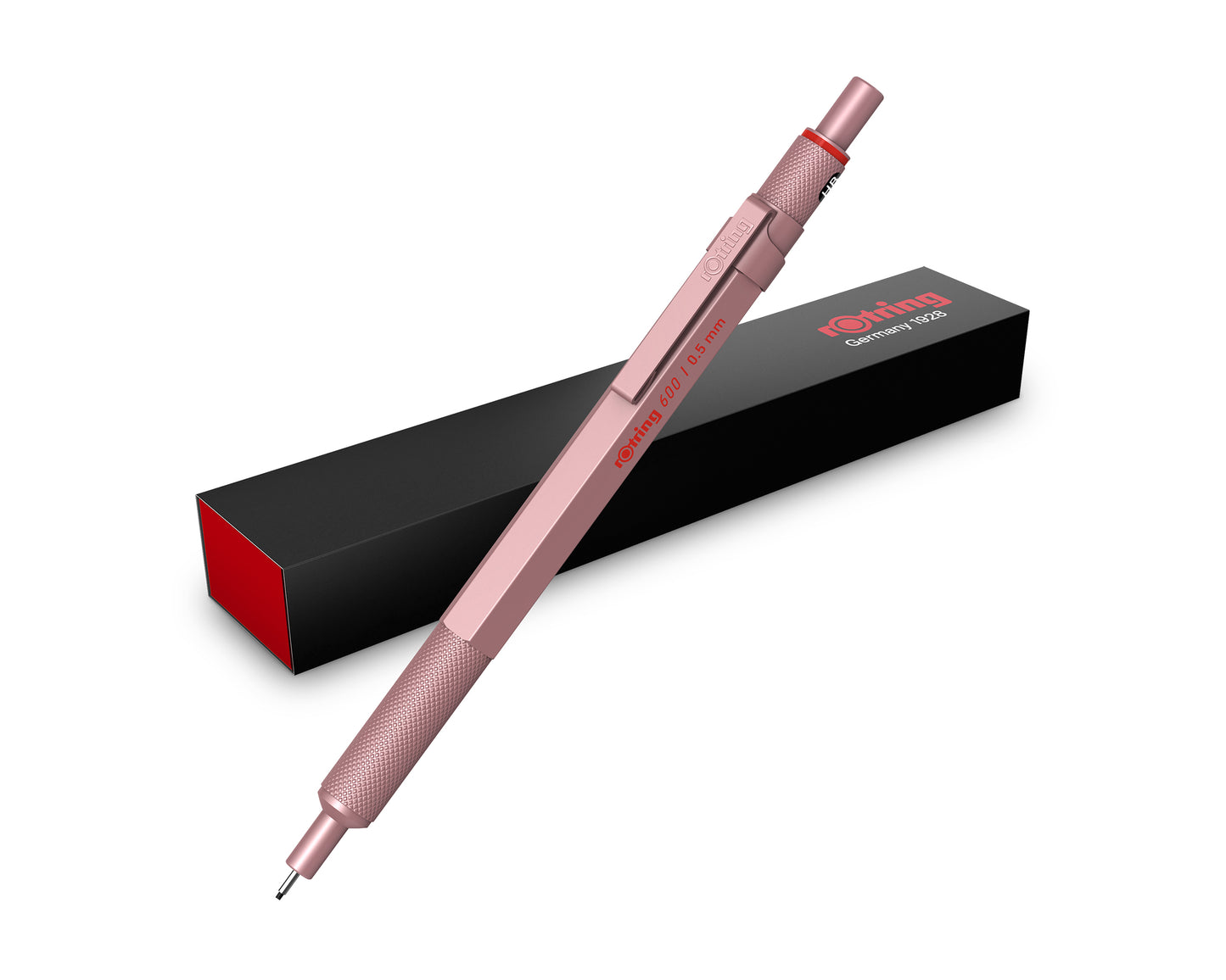 rOtring 600 Rose Gold Mechanical Pencil 0.5mm