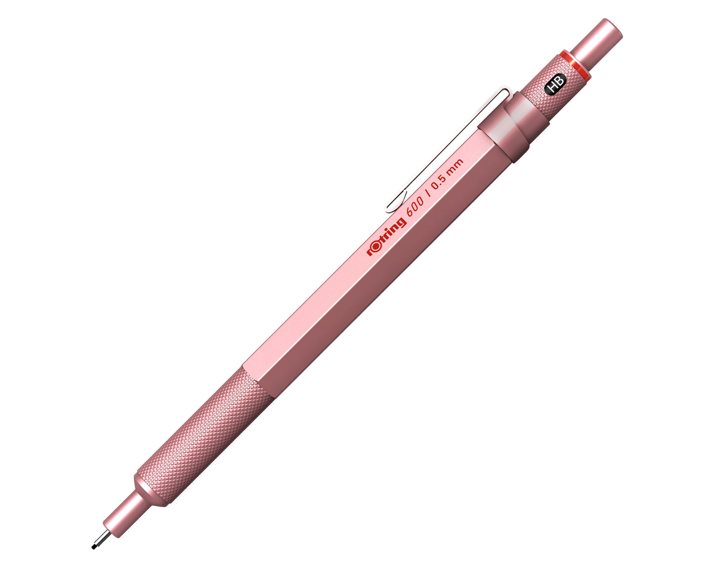 rOtring 600 Rose Gold Mechanical Pencil 0.5mm