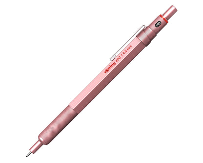 rOtring 600 Rose Gold Mechanical Pencil 0.5mm