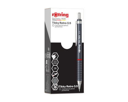 rOtring Tikky Retro Grey Mechanical Pencil 0.5mm