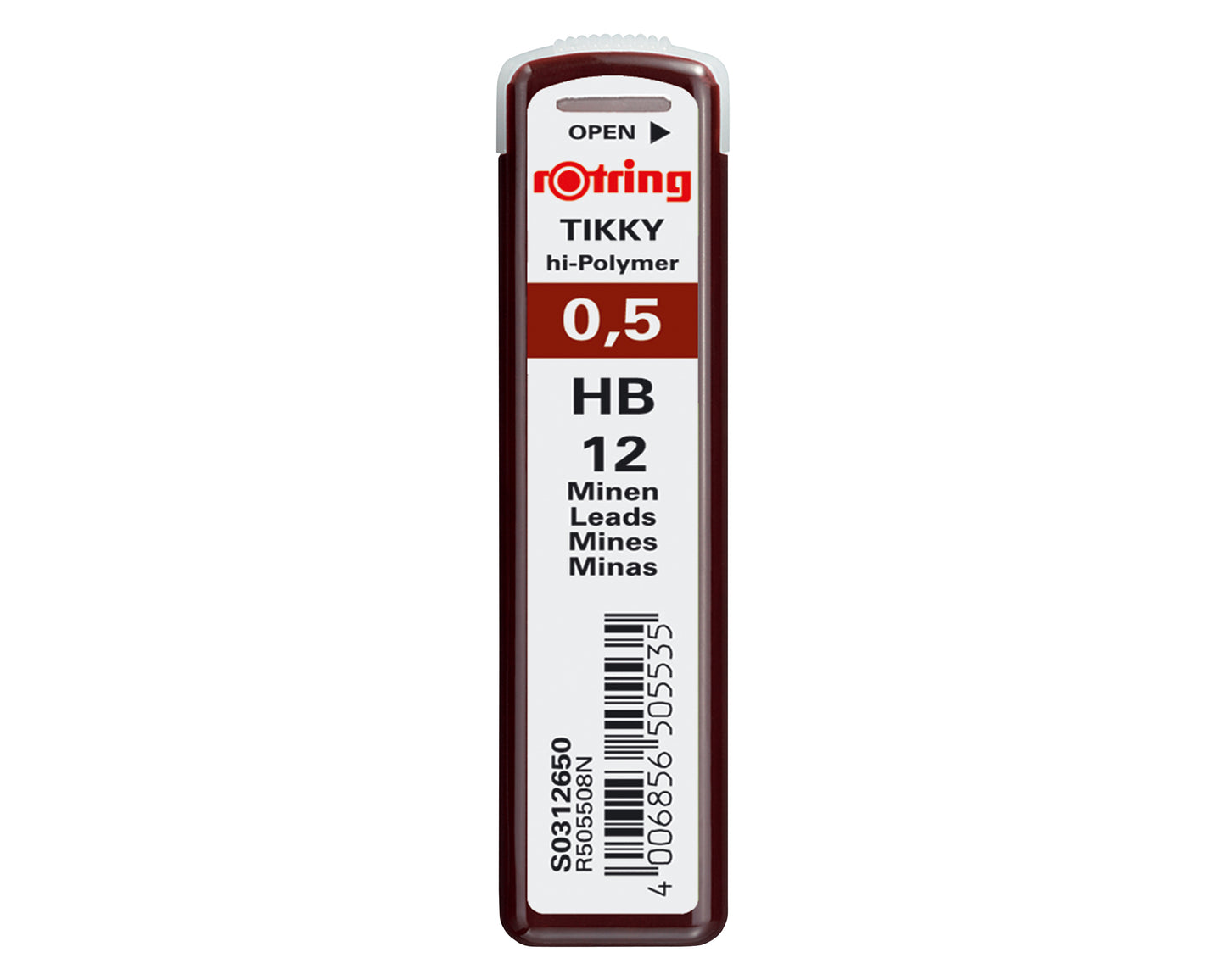 rOtring Tikky White 0.5mm Mechanical Pencil With Lead