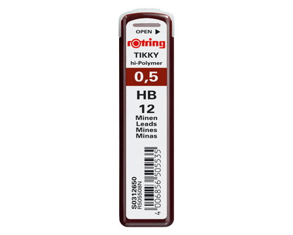 rOtring Tikky White 0.5mm Mechanical Pencil With Lead