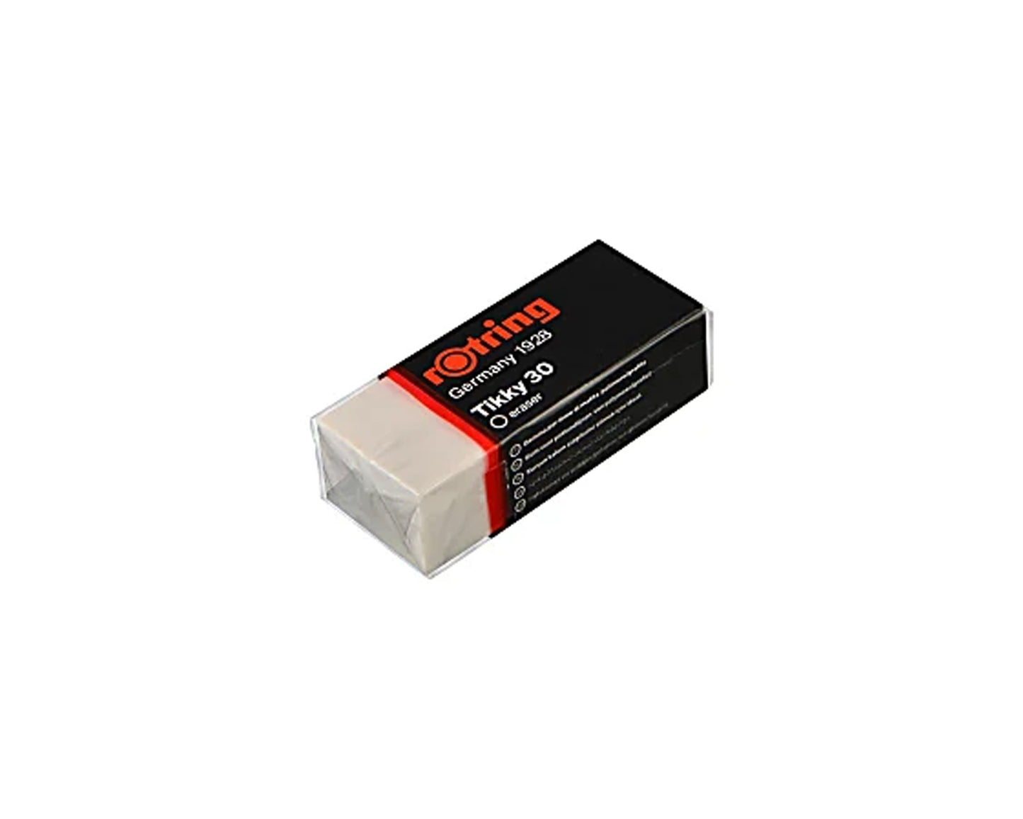 rOtring Tikky 30 Eraser, White, 2 Pack
