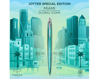 Parker Jotter Special Edition Turquoise Lacquer CT Ballpoint Pen