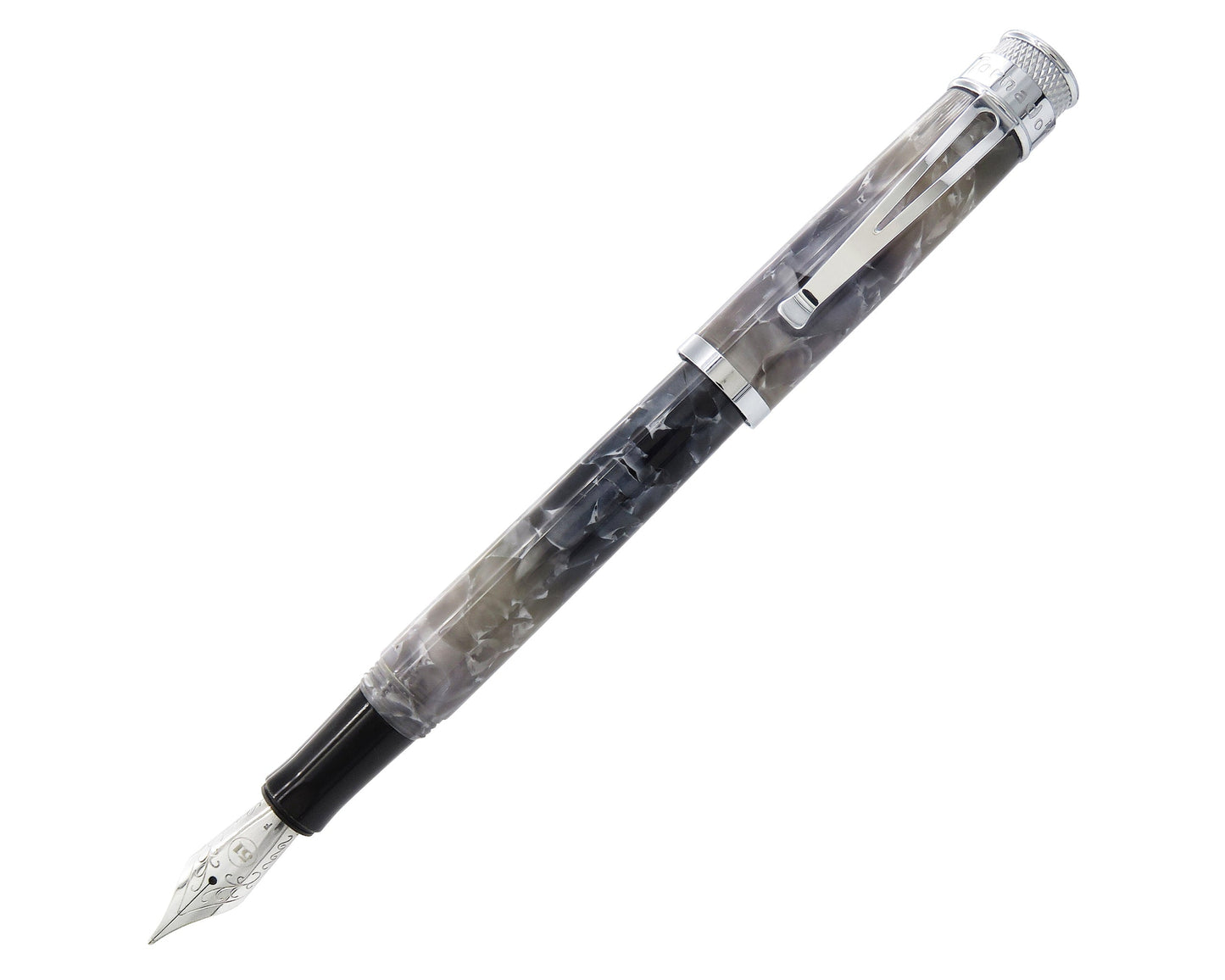 Retro51 Tornado™ Acrylic Silver Lining Fountain Pen