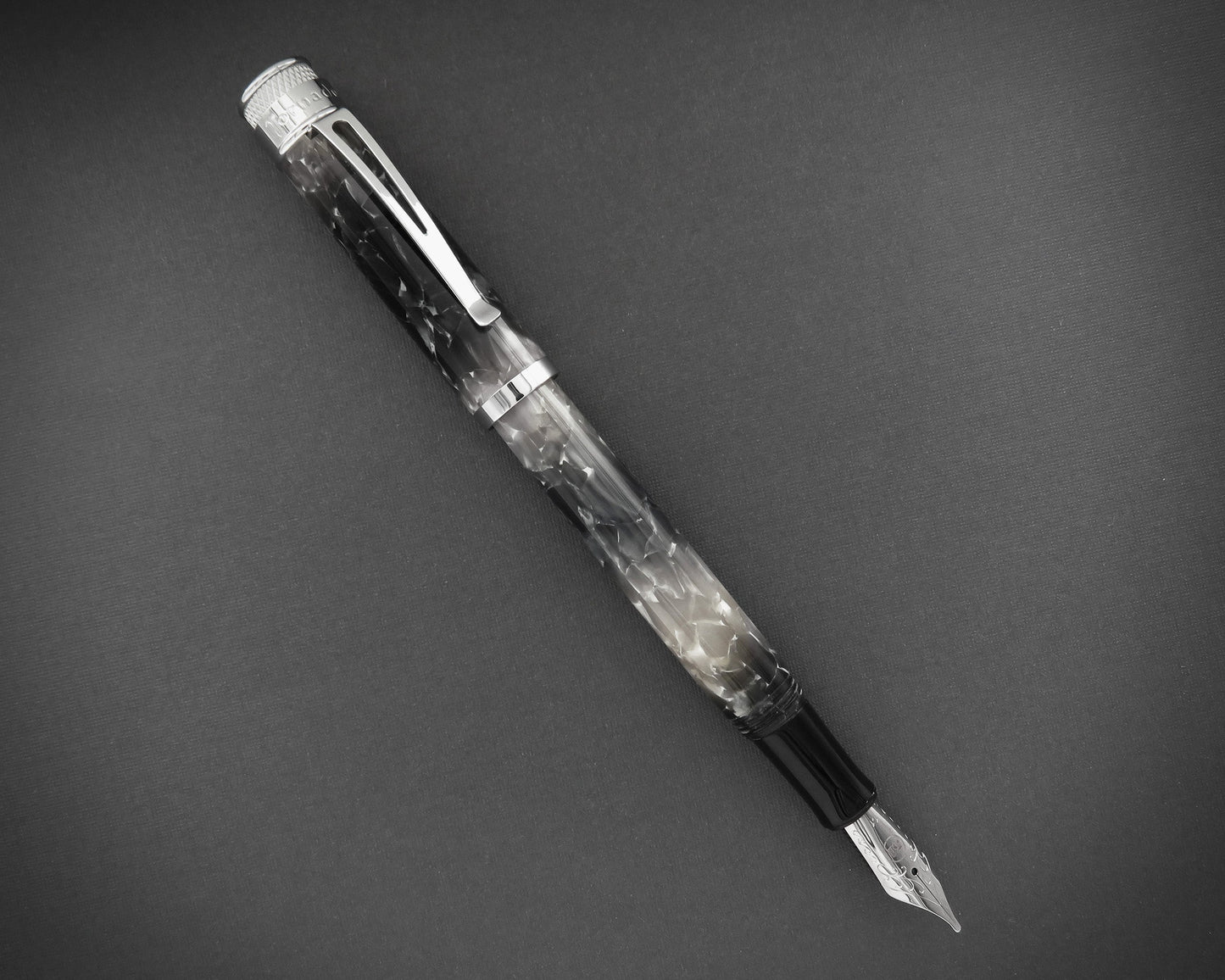 Retro51 Tornado™ Acrylic Silver Lining Fountain Pen
