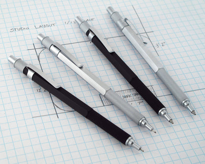 Retro51 HEX-O-MATIC™ Silver Ballpoint Pen