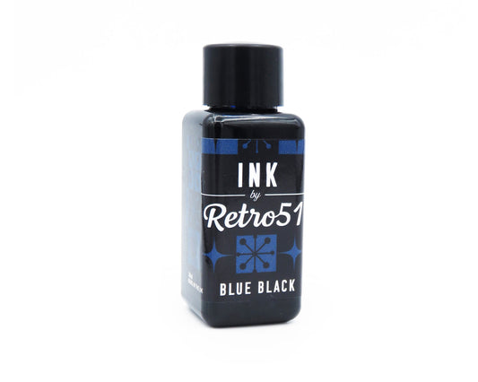 Retro51 Blue Black Fountain Pen Ink 30ml Bottle