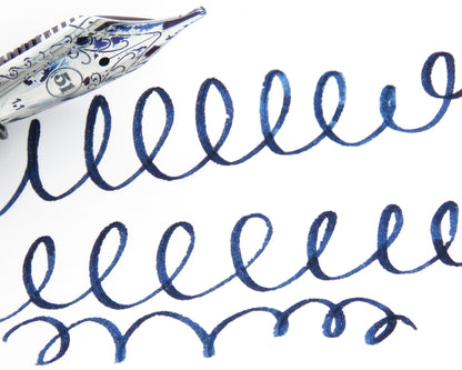 Retro51 Blue Black Fountain Pen Ink 30ml Bottle