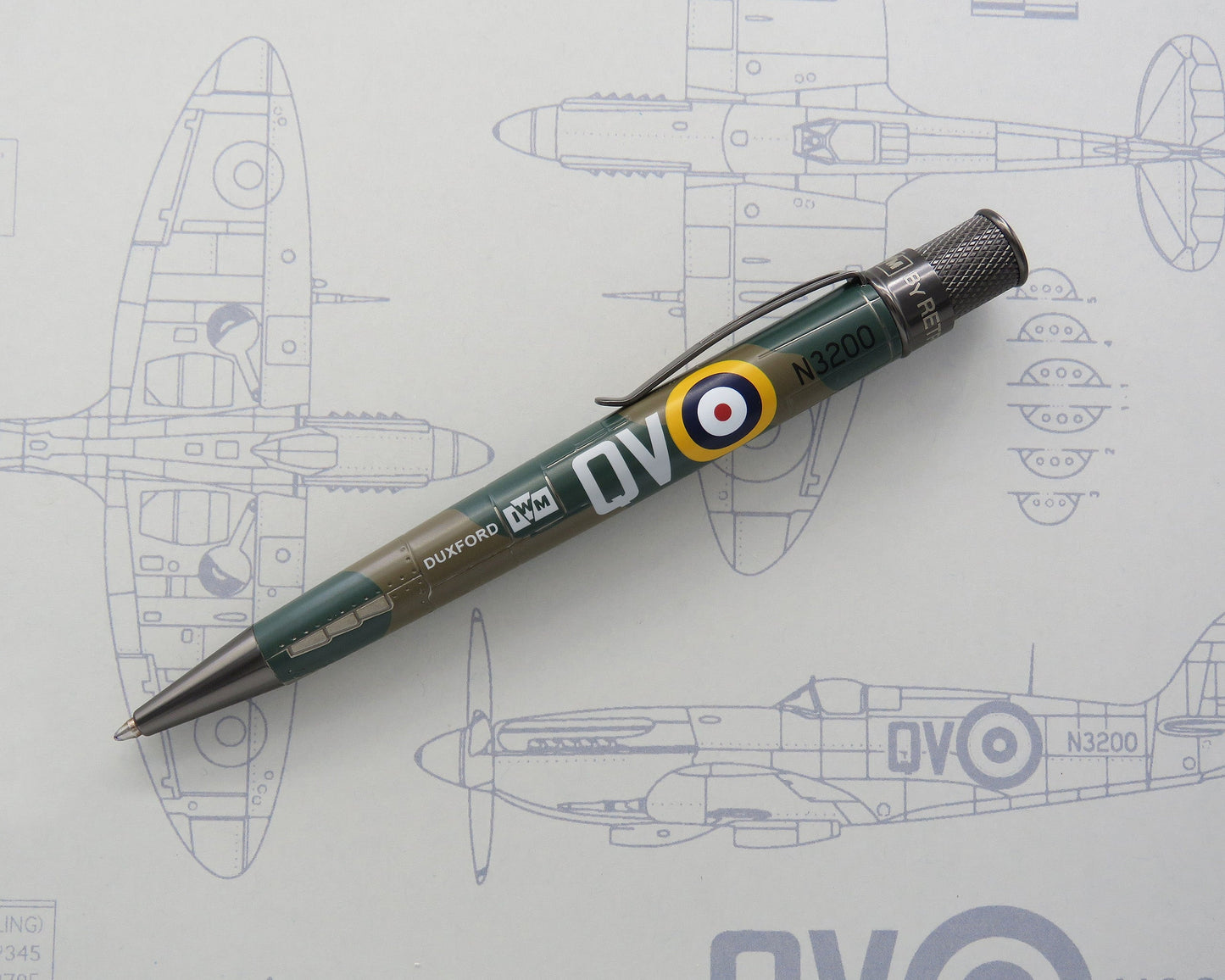 Retro51 Imperial War Museums Spitfire N3200 Rollerball Pen