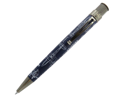 Retro51 Imperial War Museums Spitfire Blueprint Tornado™ Rollerball