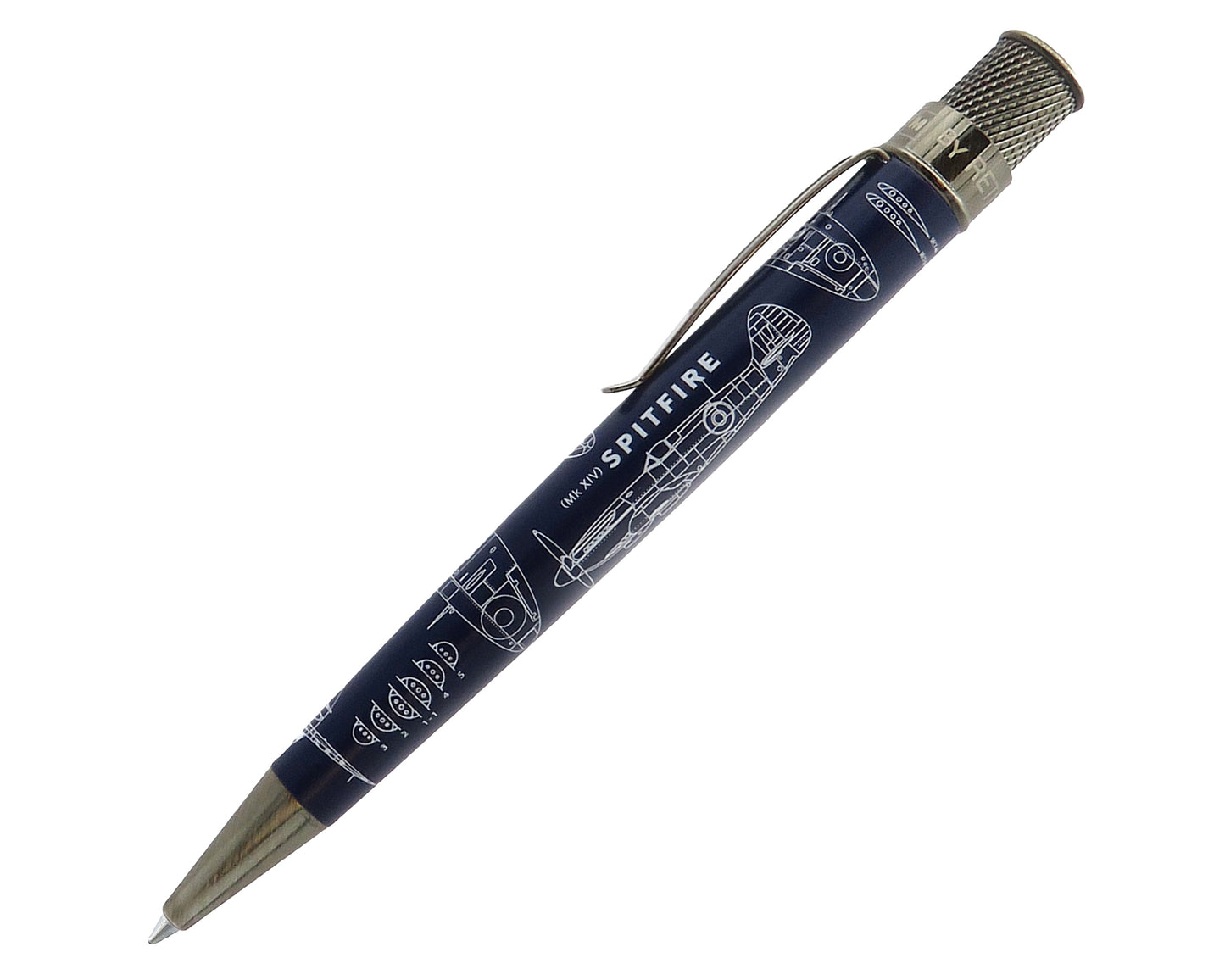 Retro51 Imperial War Museums Spitfire Blueprint Tornado™ Rollerball