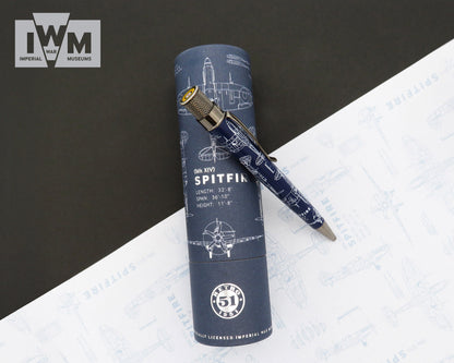 Retro51 Imperial War Museums Spitfire Blueprint Tornado™ Rollerball