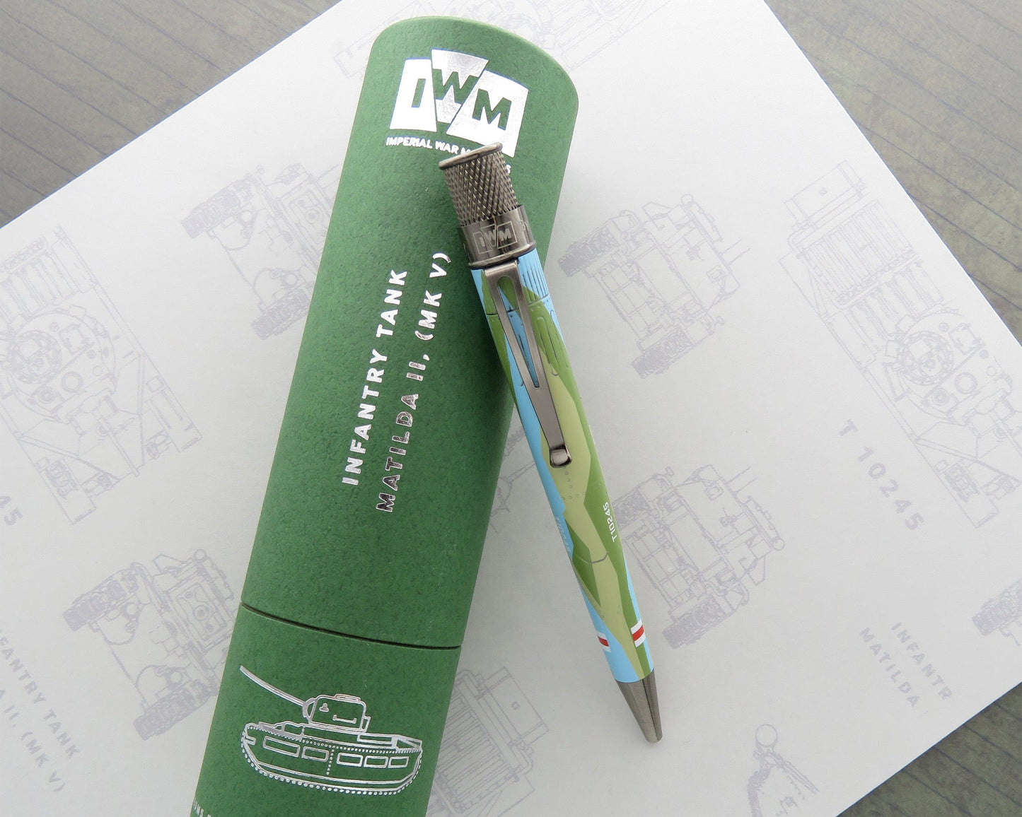 Retro51 Imperial War Museums Matilda Tank Rollerball Pen