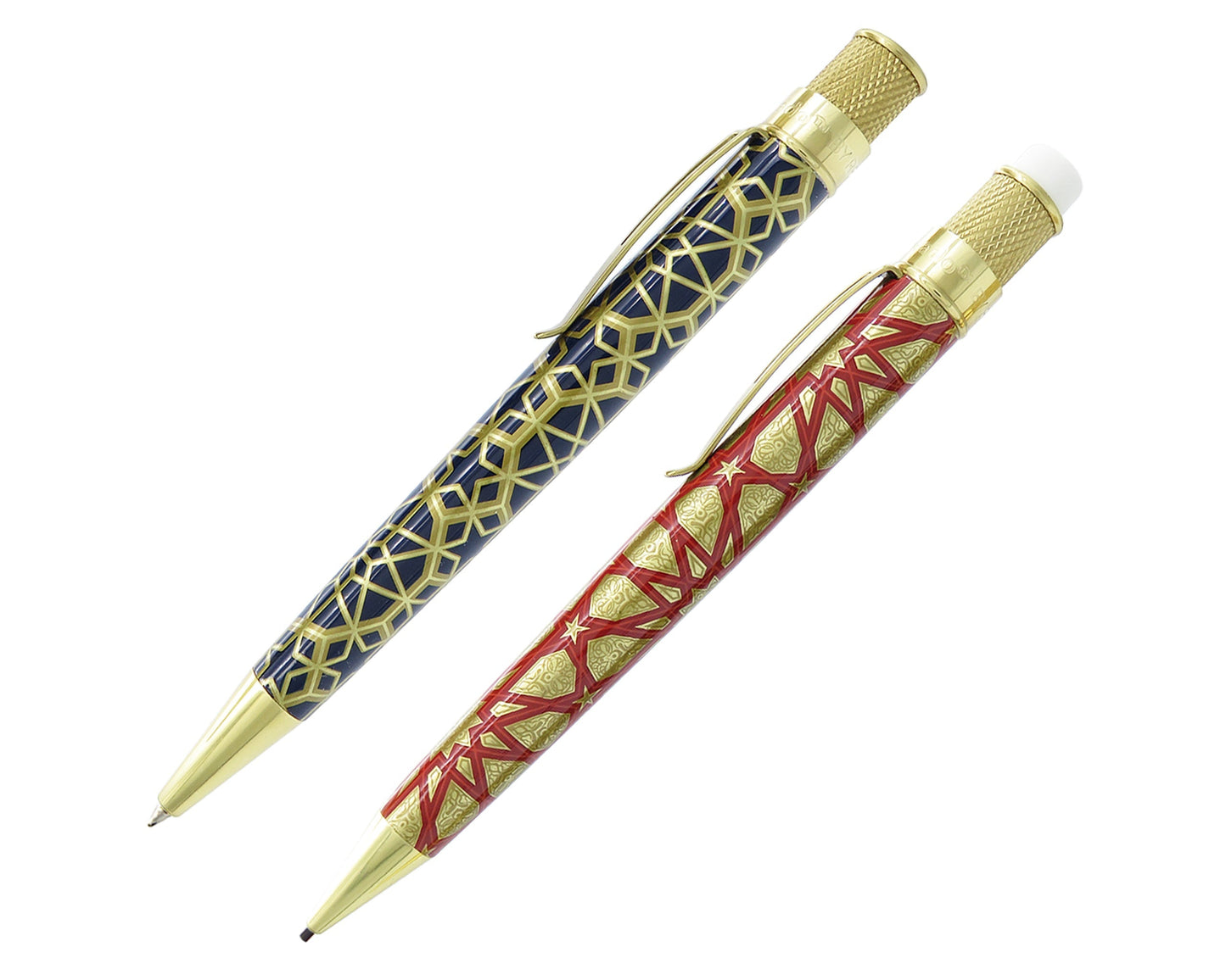 Retro51 The MET Geomtric Tornado™ Rollerball & Pencil Set