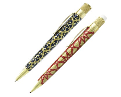 Retro51 The MET Geomtric Tornado™ Rollerball & Pencil Set