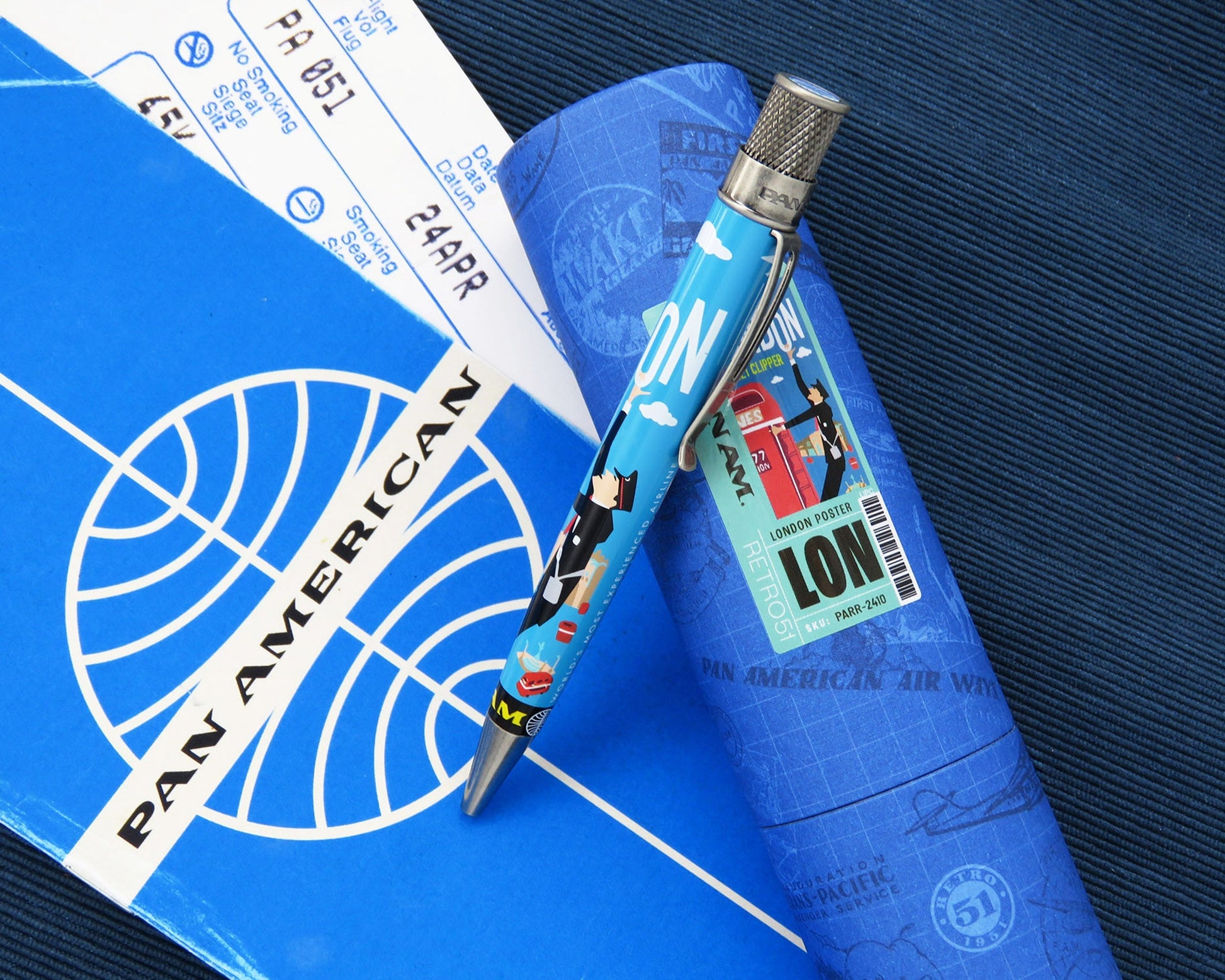 Pan Am® - London Poster Rollerball