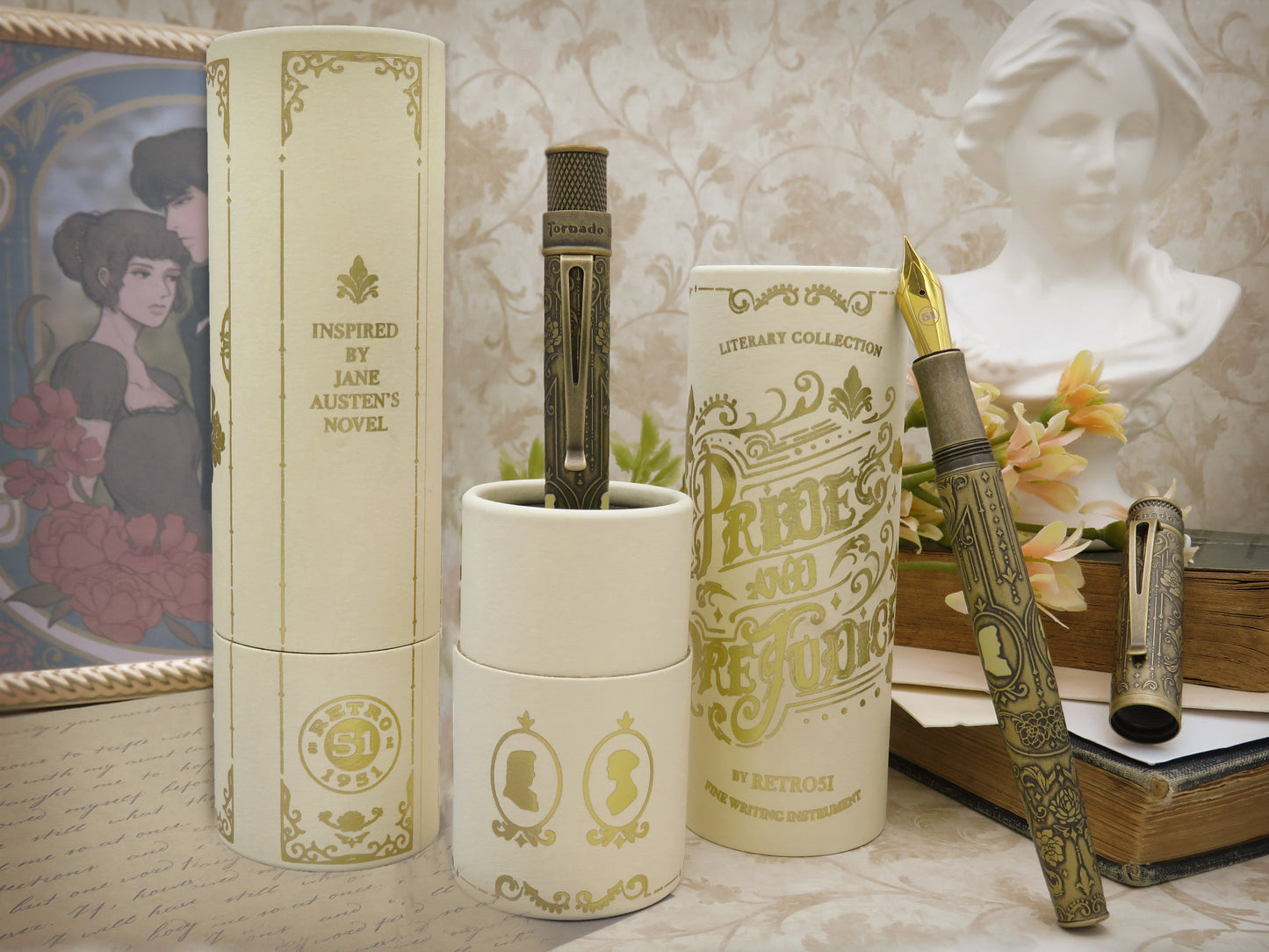 Retro51 Pride and Prejudice Tornado™ Rollerball Pen