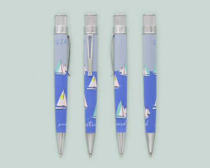 Retro51 USPS®  Sailboats Stamp '23 Rollerball Pen