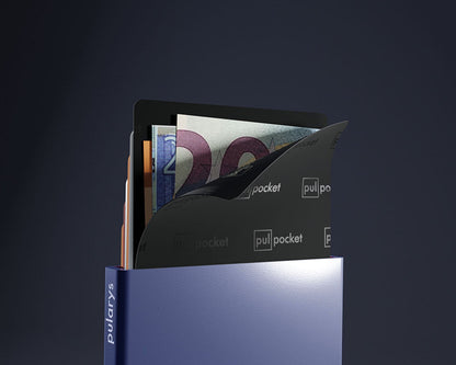 Pularys ZEN RFID Card Holder | Navy Blue