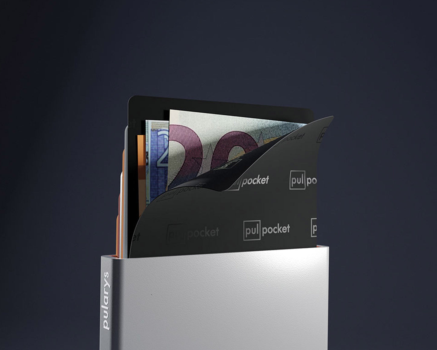 Pularys ZEN RFID Card Holder | Silver