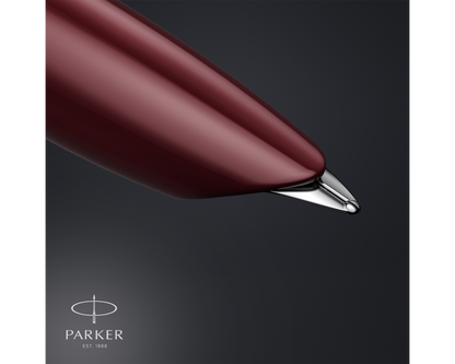 Parker 51 Burgundy Acrylic CT Fountain Pen - Fine nib