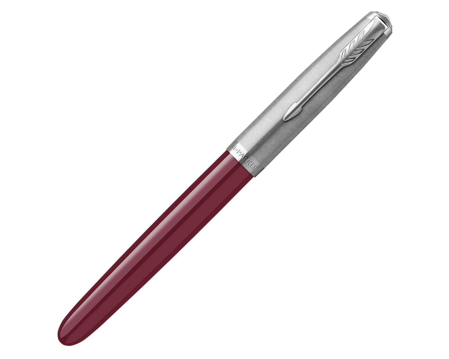 Parker 51 Burgundy Acrylic CT Fountain Pen - Fine nib