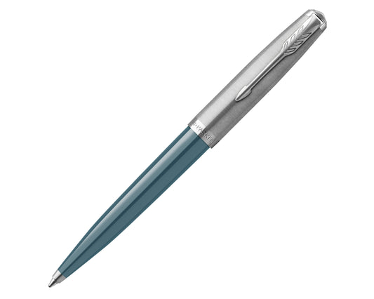Parker 51 Teal Acrylic CT Ballpoint Pen