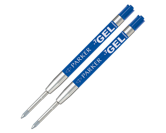 Parker Gel Pen Refill Medium Point 0.7 mm Blue 2-pack
