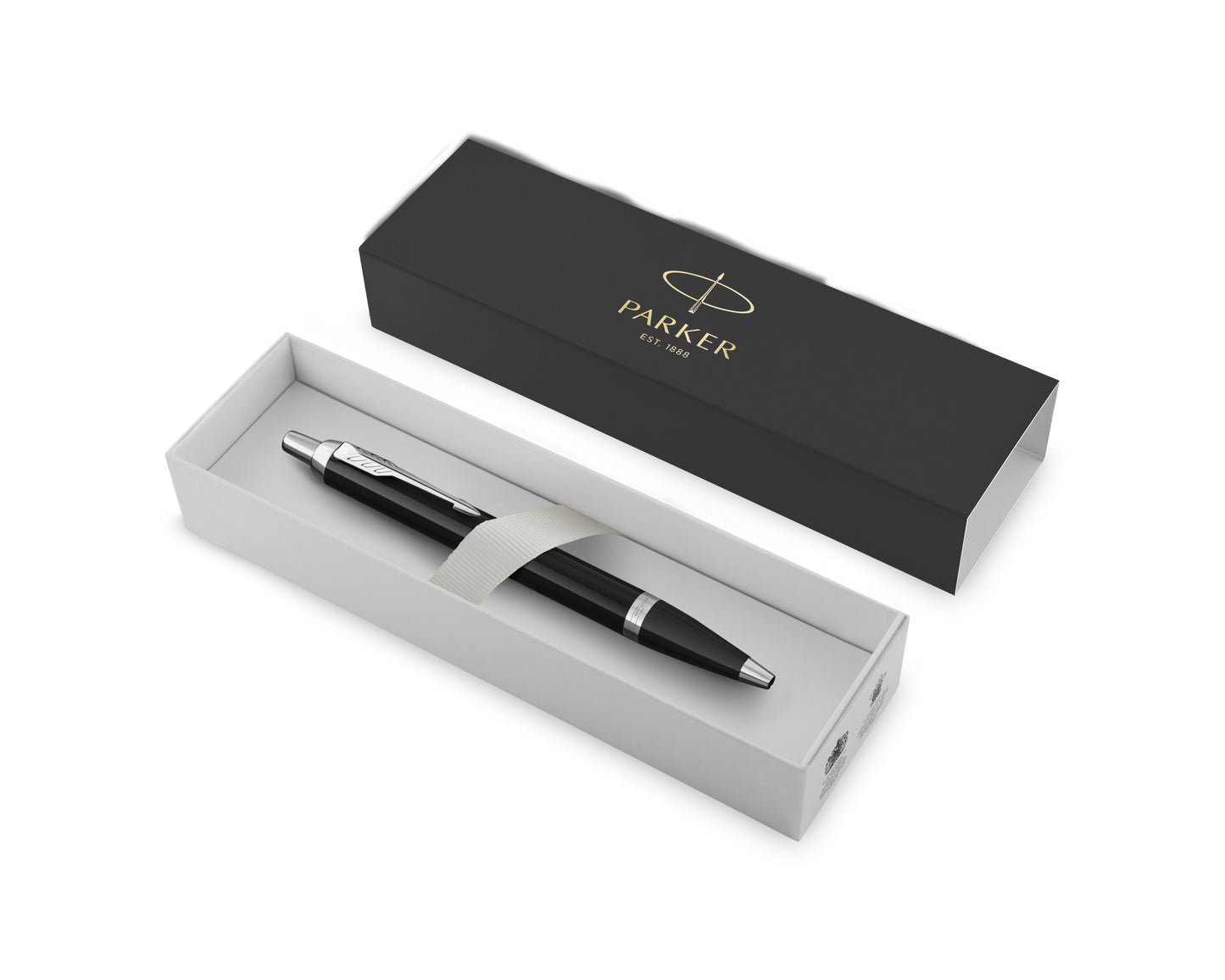 Parker IM Black CT Ballpoint Pen Blue Ink in Gift Box